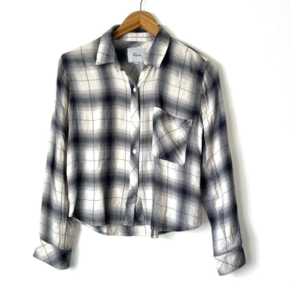 Rails Dylan Crop Button Shirt NWOT